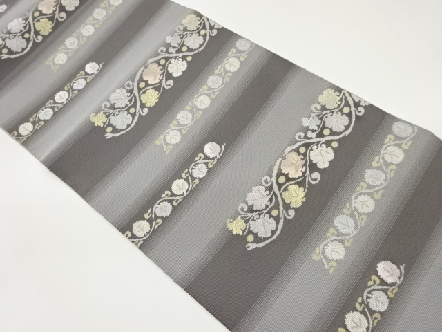 JAPANESE FUKURO OBI / WOVEN ARABESQUE